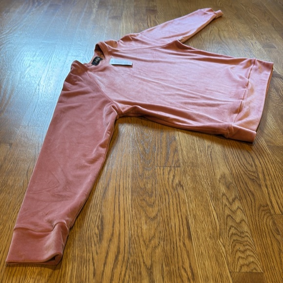 NWT L/S Velvet Top from Fabrik - Picture 4 of 11